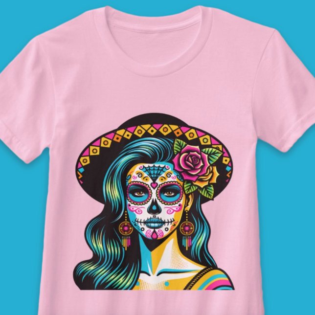 T-shirt Jour de la Chemise Morte (Día de los Muertos Day of the Dead Shirt )