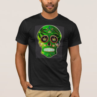 T-shirt Jour de la chemise morte de mauvaise herbe de