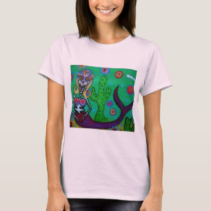 T-SHIRT JOUR DE LA CHEMISE MORTE DE SIRÈNE