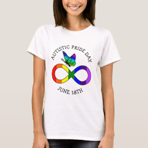 T-shirt Jour de la Fierté autistique 18 juin Chemise de se