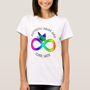 T-shirt Jour de la Fierté autistique 18 juin Chemise de se