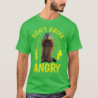 T-shirt Jour de la marmotte Lecteur en colère