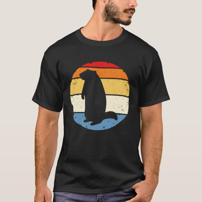 T-shirt Jour de la marmotte Retro Funny Woodchuck (Devant)