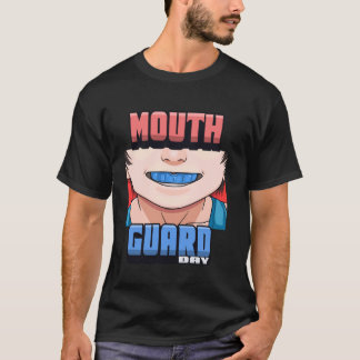 T-shirt Jour de la protection buccale Protégez vos dents P