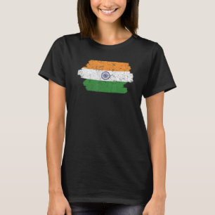 T-shirt Jour de la République de l'Inde Drapeau indien hin
