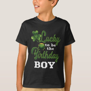 T-shirt Jour de la Saint Patrick Anniversaire Chemise Luck