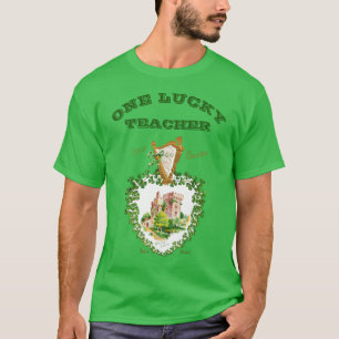 T-shirt Jour de la Saint Patrick Blarney Castle Irlandais 