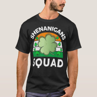 T-shirt Jour de la Saint Patrick Costume Hommes Femmes She