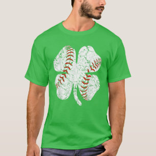 T-shirt Jour de la Saint Patrick de baseball garçons homme