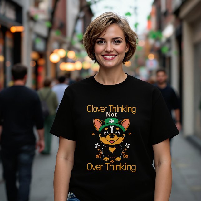 T-shirt Jour de la Saint Patrick de Corgi (Créateur téléchargé)