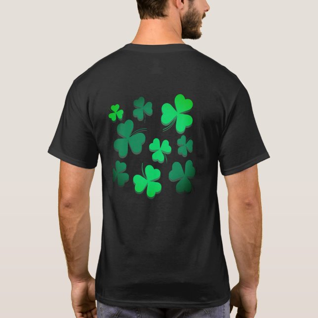 T-shirt Jour de la Saint Patrick de printemps vert irlanda (Dos)