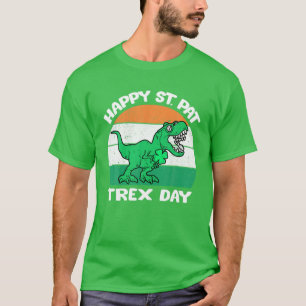 T-shirt Jour de la Saint Patrick Dinosaur Boys