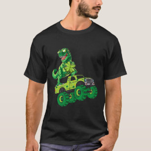T-shirt Jour de la Saint Patrick Dinosaur Monster Shamrock