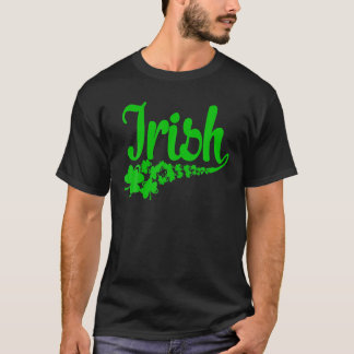 T-shirt Jour de la Saint Patrick Drôle Lucky Shamrock irla