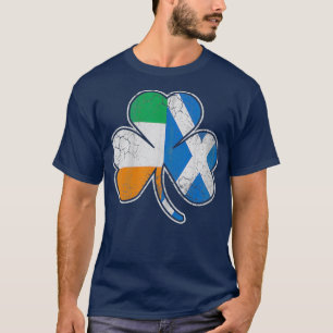 T-shirt Jour de la Saint Patrick écossais écossais Shamroc