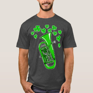 T-shirt Jour de la Saint Patrick Euphonium Enseignant Euph