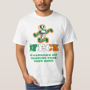 T-shirt Jour de la Saint Patrick feck irlandais