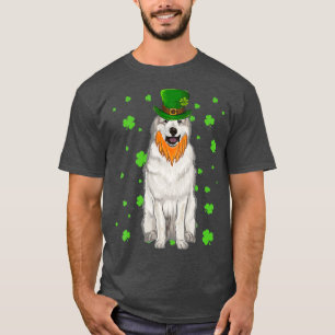 T-shirt Jour de la Saint Patrick Grand Pyrénées Chien Sham