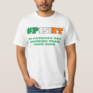 T-shirt Jour de la Saint Patrick irlandais ivre