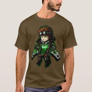 T-shirt Jour de la Saint Patrick Jeu Vidéo Shirt Gamer Lep