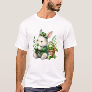 T-shirt Jour de la Saint Patrick lapin