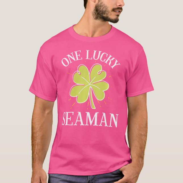 T-shirt Jour de la Saint Patrick Lucky Seaman (Devant)