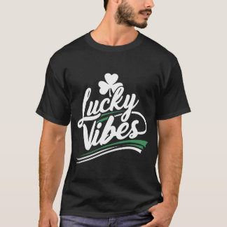 T-shirt Jour de la Saint Patrick Lucky Vibes