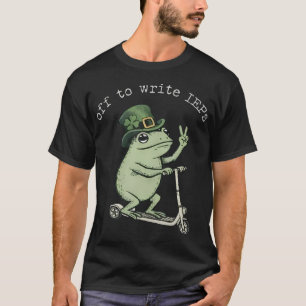 T-shirt Jour de la Saint-Patrick pour écrire des PIA Psych