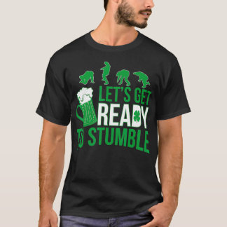 T-shirt Jour de la Saint Patrick Préparons-Nous À La Fête
