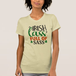 T-shirt Jour de la Saint Patrick Sass Sarcastique 