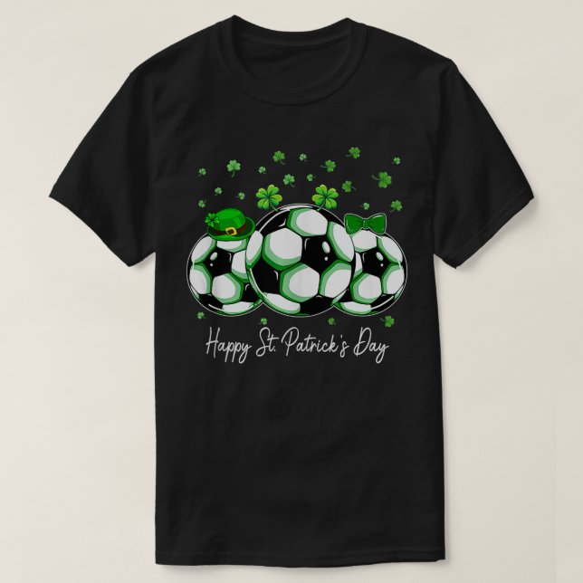 T-shirt Jour de la Saint Patrick shamrock Casquette (Design devant)