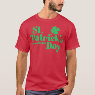 T-shirt Jour de la Saint Patrick Shenanigans Texte vert