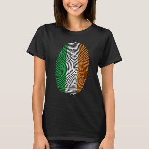T-shirt Jour de la Saint-Patrick Zu Saint Paddy's Drapeau 