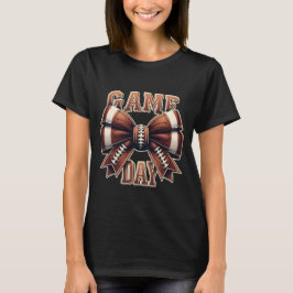 T-shirt Jour de la saison de football américain Coquette M