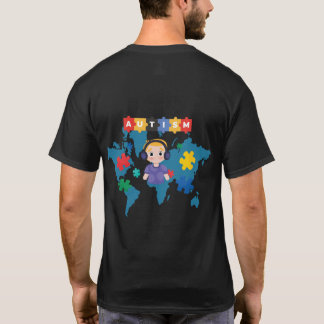 T-shirt Jour de la sensibilisation sur l'autisme 2024