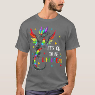 T-shirt Jour de la sensibilisation sur l'autisme Dragon Do