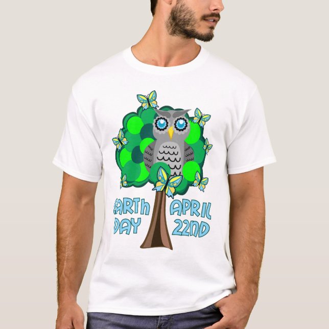 T-shirt Jour de la terre 22 avril (Devant)