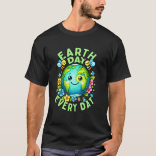 T-shirt Jour de la Terre Chaque Jour  Amoureux de la Natur