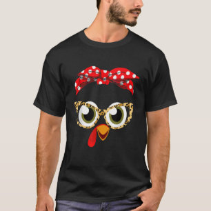 T-shirt Jour de l'Action de grâces La Turquie face aux lun