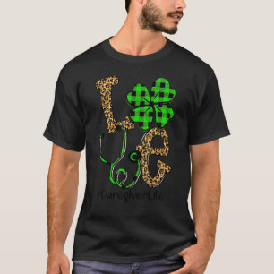 T-shirt Jour de l'amour pour la vie du professionnel Patri