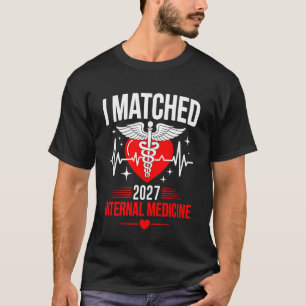 T-shirt Jour de l'appariement 2027 Résident en médecine in