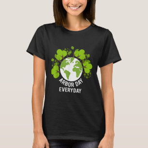 T-shirt Jour de l'Arbour Jour de la Terre Planète Annivers