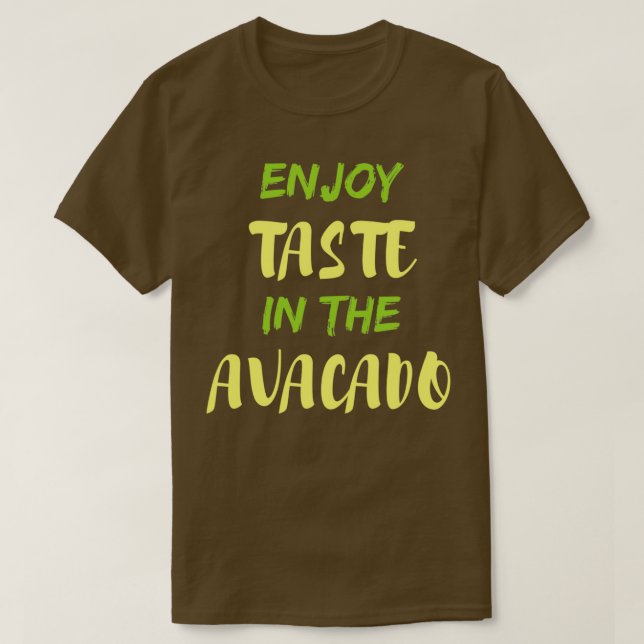 T-shirt Jour de l'Avocado Jour 7 (Design devant)