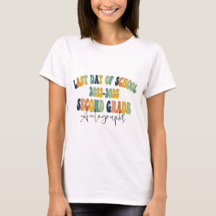 T-shirt Jour De L'École 2E Autographes De Deuxième Année 2