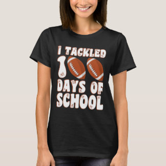 T-shirt Jour De L'École J'Ai Attaqué 100 Jours De Garçons