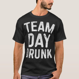 T-shirt Jour de l'équipe Boire ivre 2