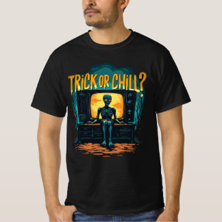 T-shirt Jour de l'Halloween Vibes d'horreur Hommes