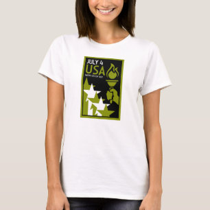 T-shirt Jour de l'indépendance américaine