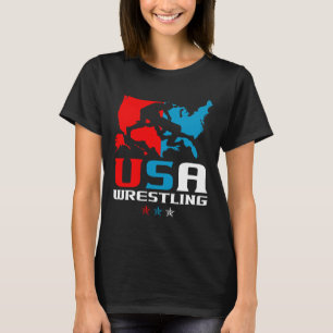 T-shirt Jour de l'Indépendance de la lutte aux États-Unis