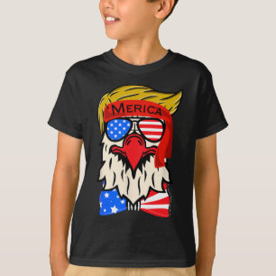T-shirt Jour de l'Indépendance de l'Aigle 4 juillet de la